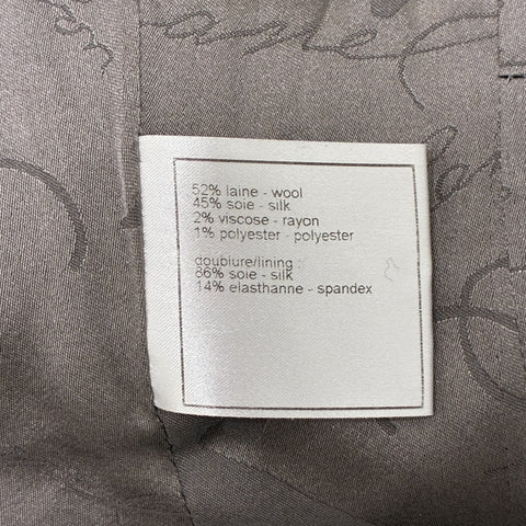 【中古】 CHANEL シャネル JACKET ツイードノーカラージャケット 34 USED 中古 CLOTHES 洋服