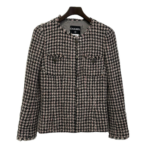【中古】 CHANEL シャネル JACKET ツイードノーカラージャケット 34 USED 中古 CLOTHES 洋服