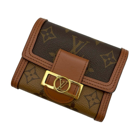 【中古】 LOUIS VUITTON ルイ・ヴィトン Dauphine Compact Wallet ドーフィーヌコンパクト ウォレット 財布 小物 モノグラム キャンバス 中古 MONOGRAM CANVAS
