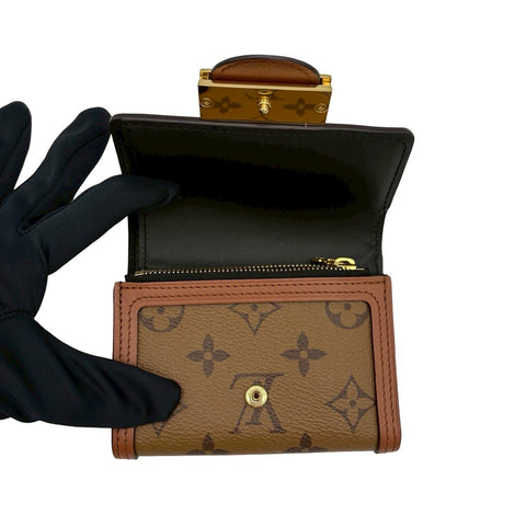 【中古】 LOUIS VUITTON ルイ・ヴィトン Dauphine Compact Wallet ドーフィーヌコンパクト ウォレット 財布 小物 モノグラム キャンバス 中古 MONOGRAM CANVAS