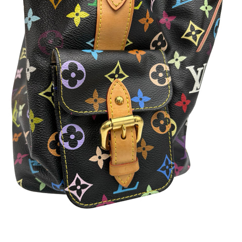 【中古】 LOUIS VUITTON ルイ・ヴィトン PETIT NOE(M42230) プチ・ノエ ショルダーバッグ ショルダーバッグ OA1077(2007年) マルチカラー PVC×キャンバス 中古 USED バッグ