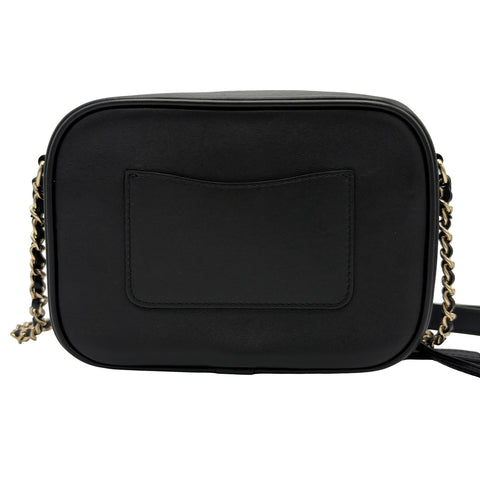 【中古】 CHANEL シャネル CHAINSHOULDERBAG チェーンショルダーバッグ ショルダーバッグ 27番台(2018‐2019年) ブラック ラムスキン 中古 USED バッグ