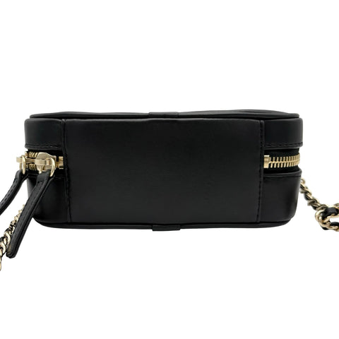 【中古】 CHANEL シャネル CHAINSHOULDERBAG チェーンショルダーバッグ ショルダーバッグ 27番台(2018‐2019年) ブラック ラムスキン 中古 USED バッグ