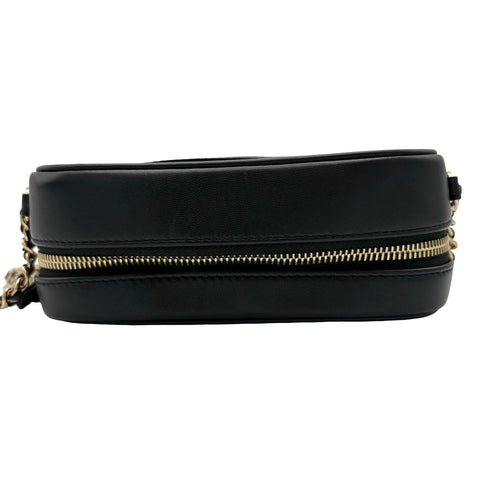 【中古】 CHANEL シャネル CHAINSHOULDERBAG チェーンショルダーバッグ ショルダーバッグ 27番台(2018‐2019年) ブラック ラムスキン 中古 USED バッグ