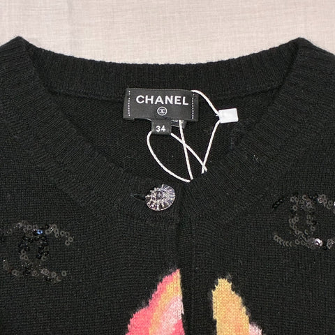 【中古】 CHANEL シャネル CARDIGAN カシミヤニットカーディガン 34 USED 中古 2024年 CLOTHES 洋服