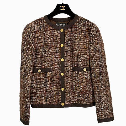 【中古】 CHANEL シャネル VINTAGE JACKET ジャケット 36 USED 中古 CLOTHES 洋服