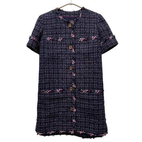 【中古】CHANEL シャネル JACKET ロングジャケット 40 USED 中古 2015年 CLOTHES 洋服