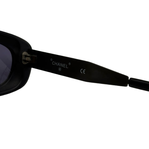 【中古】 CHANEL シャネル SUNGLASSES サングラス  ブラック 中古 セール