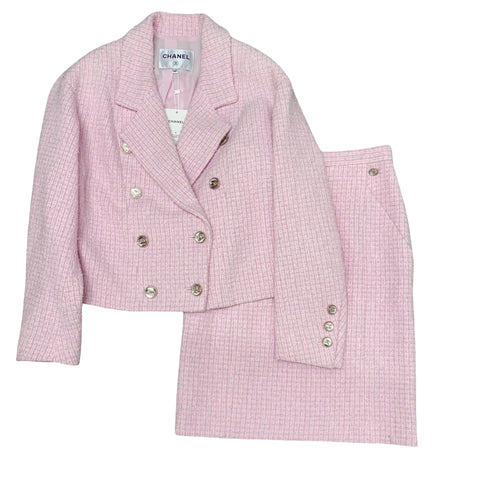 【中古】 CHANEL シャネル SET UP セットアップ ジャケット スカート 34/36 USED 中古 2021年 CLOTHES 洋服