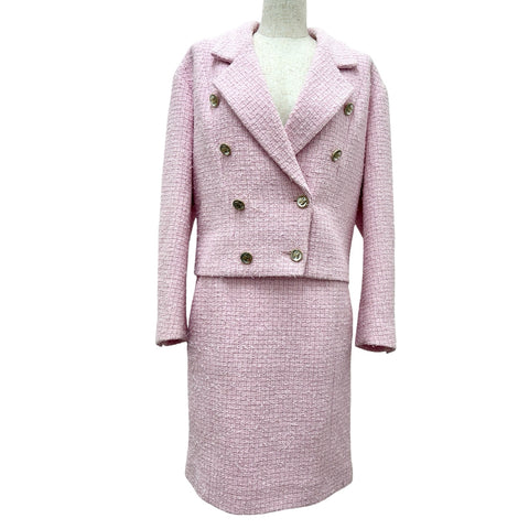 【中古】 CHANEL シャネル SET UP セットアップ ジャケット スカート 34/36 USED 中古 2021年 CLOTHES 洋服