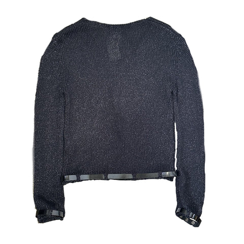 【中古】 CHANEL シャネル SWEATER ベルト付ニットセーター 38 USED 中古 2000年 CLOTHES 洋服