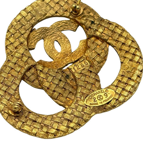 【中古】 CHANEL シャネル BROOCH ブローチ 小物 GP ヴィンテージ 中古