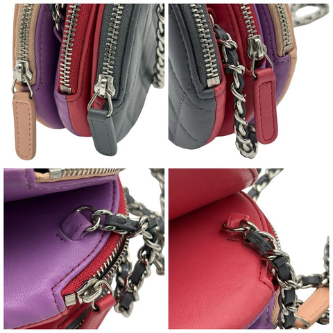 【中古】 CHANEL シャネル CHAINSHOULDERBAG チェーンショルダーバッグ ショルダーバッグ 29番台(2020年) マルチカラー ラムスキン 中古 USED バッグ