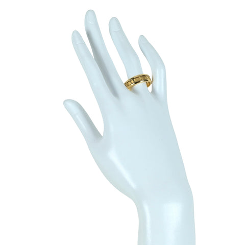 【中古】T＆Co ティファニー K18YG アトラスリング 指輪 #20 9.9g