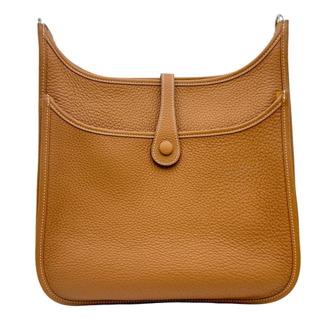 【未使用品】 Hermes エルメス EVELYN 29 エブリン29 ショルダーバッグ K刻(2025年) エヴリン ゴールド トリヨンクレマンス 新品未使用 NEW バッグ