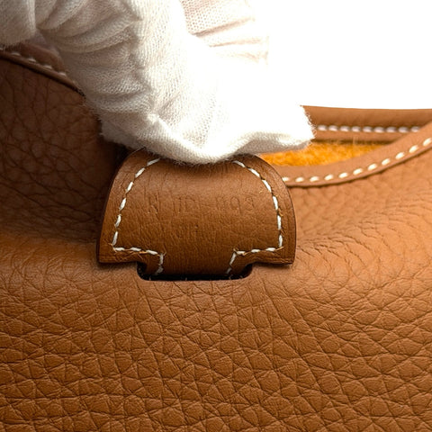 【未使用品】 Hermes エルメス EVELYN 29 エブリン29 ショルダーバッグ K刻(2025年) エヴリン ゴールド トリヨンクレマンス 新品未使用 NEW バッグ