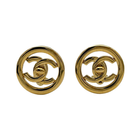 【中古】 CHANEL シャネル COCOMARK EARRINGS ココマーク イヤリング 小物  中古 GP