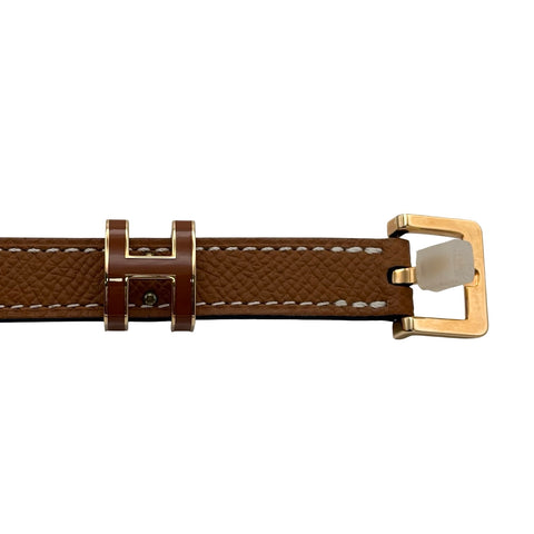 【新品未使用】 Hermes エルメス POP H 15 BELT ベルト《ポップ H》15 ベルト ゴールド エプソン 新品未使用 GOLD EPSOM