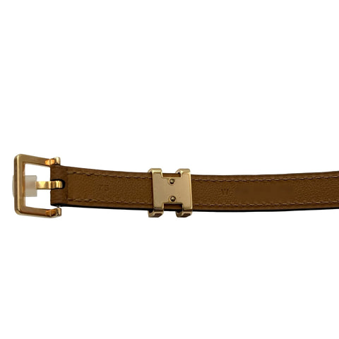 【新品未使用】 Hermes エルメス POP H 15 BELT ベルト《ポップ H》15 ベルト ゴールド エプソン 新品未使用 GOLD EPSOM