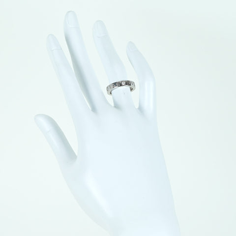 【中古】BVLGARI ブルガリ K18WG ダイヤモンドリング ブルガリブルガリ ダブルロゴ 6.5g #9.5 ONE PRICE