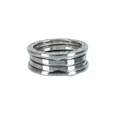 【中古】BVLGARI ブルガリ K18WG B-ZERO1 ビーゼロワン RING 指輪 13.0g #63