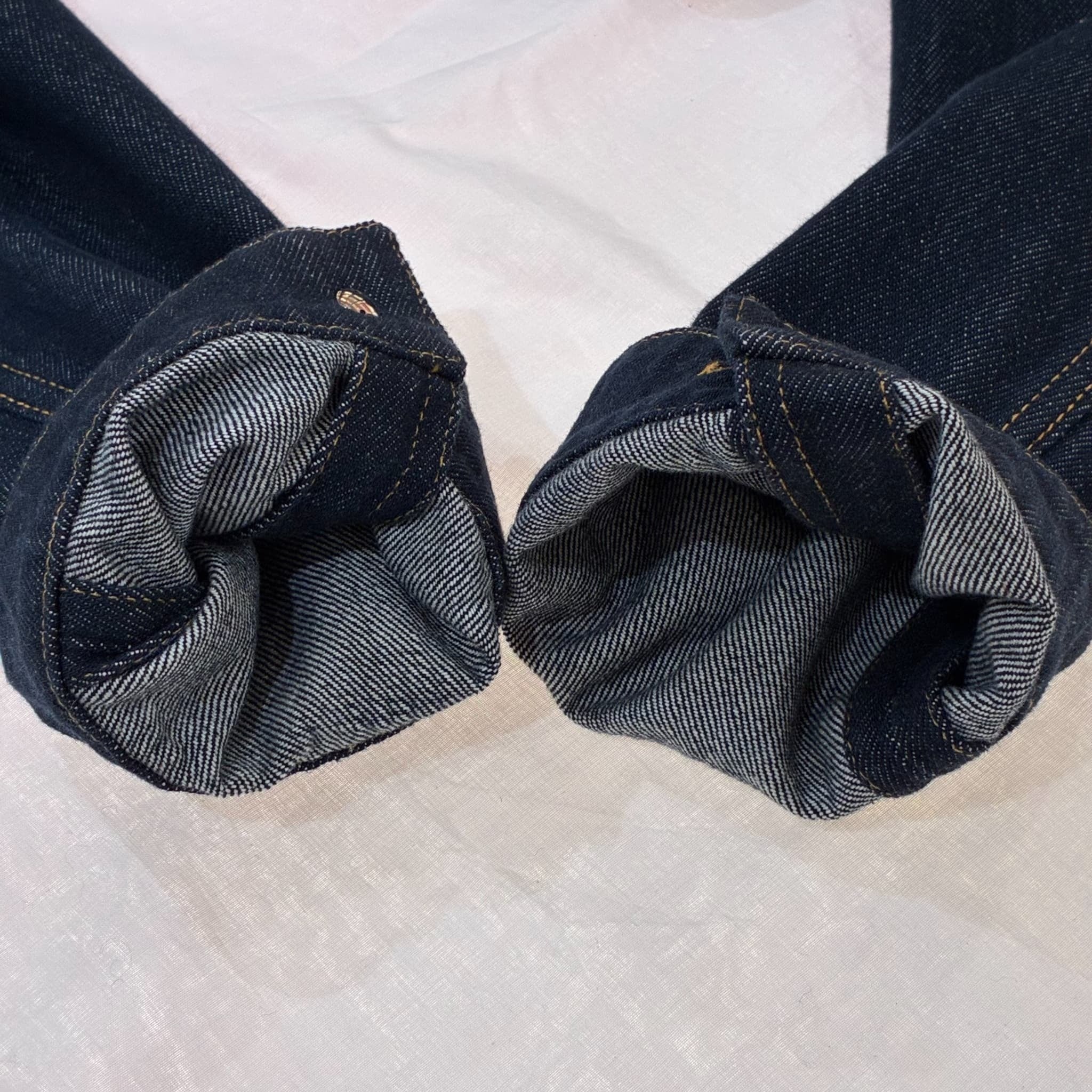 美品】 CHANEL シャネル DENIM JACKET デニムジャケット 38 USED 中古