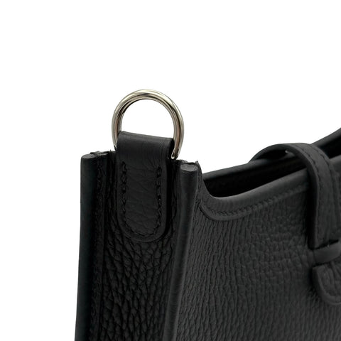 【新品未使用】Hermes エルメス EVELYNE TPM エヴリン TPM ショルダーバッグ W刻(2024年) ブラック トリヨン 新品 NEW バッグ