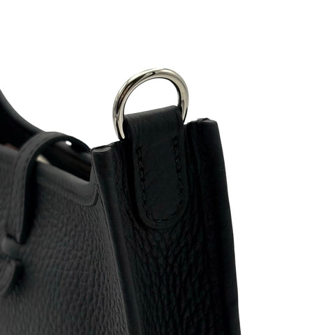【新品未使用】Hermes エルメス EVELYNE TPM エヴリン TPM ショルダーバッグ W刻(2024年) ブラック トリヨン 新品 NEW バッグ