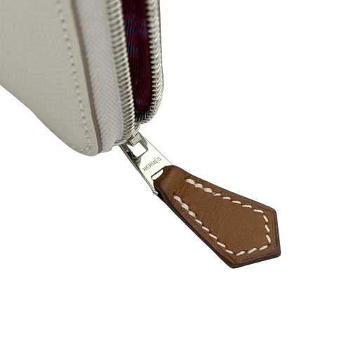 【未使用】 Hermes エルメス AZAP SILKIN COMPACT アザップシルクインコンパクト 財布 小物 白 エプソン 新品未使用
