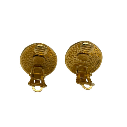 【中古】 CHANEL シャネル COCO MARK EARRINGS ココマークイヤリング イヤリング ゴールド GP 中古