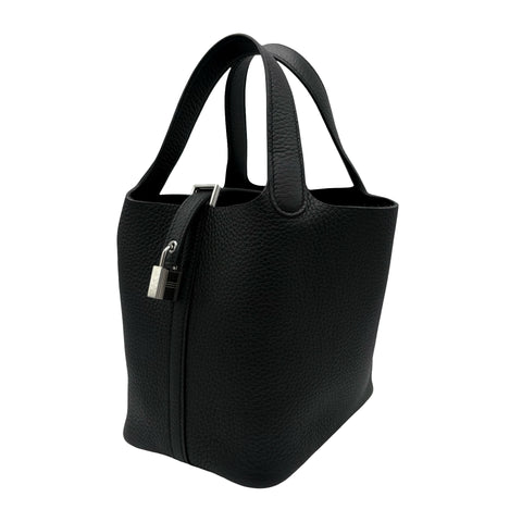 【新品未使用】 Hermes エルメス PICOTIN LOCK PM ピコタンロックPM ハンドバッグ W刻 (2024年) ブラック トリヨン 新品未使用 NEW バッグ