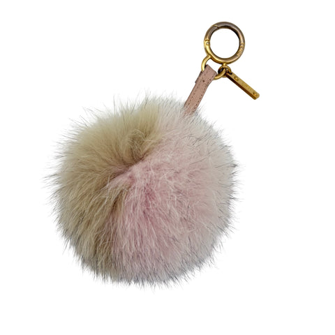 【中古】 FENDI フェンディ CHARM チャーム 小物 ピンク/ベージュ 中古 PINK/BEIGE