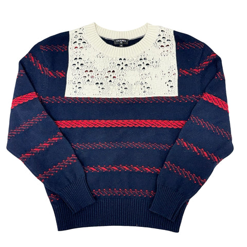【美品】 CHANEL シャネル KNITTOPS ニットトップス 38 USED 中古 2021年 CLOTHES アパレル