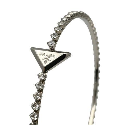 【中古】 PRADA プラダ HEADBAND カチューシャ ヘアアクセサリー 小物 GP 中古