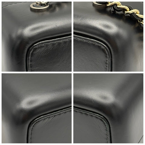 【中古】 CHANEL シャネル GABRIELLE BACKPACK ガブリエル バックパック 29番台(2019-2020年) ブラック ヴィンテージカーフ 中古 USED バッグ