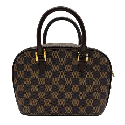 【中古】 LOUIS VUITTON ルイ・ヴィトン SARRIA MINI HANDBAG サリアミニハンドバッグ  CA1011(2001年) ダミエ キャンバス 中古 USED バッグ