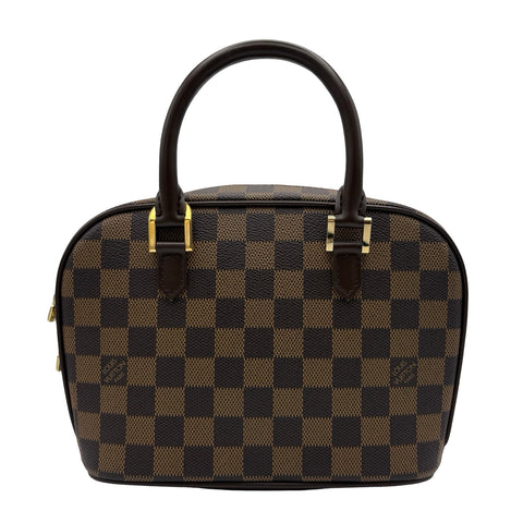 【中古】 LOUIS VUITTON ルイ・ヴィトン SARRIA MINI HANDBAG サリアミニハンドバッグ  CA1011(2001年) ダミエ キャンバス 中古 USED バッグ