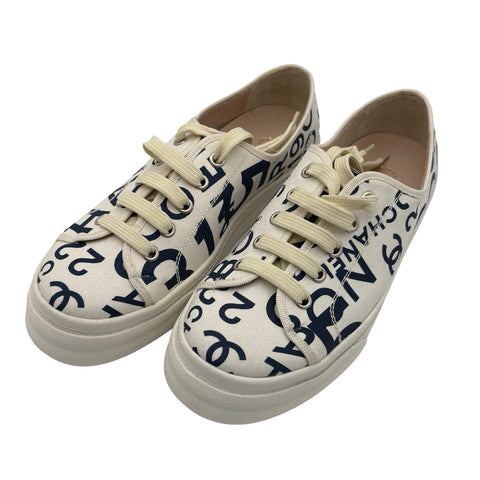 【中古】CHANEL シャネル SNEAKER スニーカー 37 USED 中古 VINTAGE ITEM  洋服