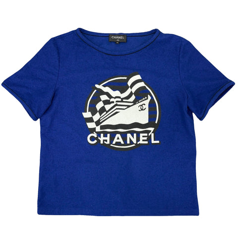 【中古】CHANEL シャネル T-SHIRT Tシャツ 38 USED 中古 2019年 洋服