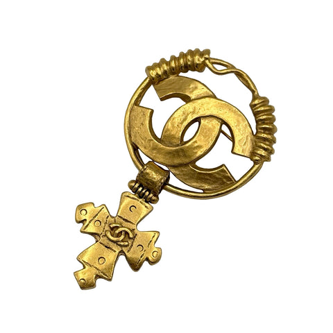 【中古】 CHANEL シャネル BROOCH ブローチ 小物 中古