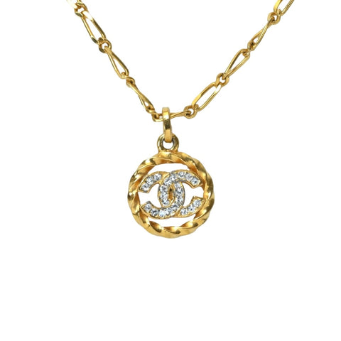 【中古】 CHANEL シャネル VINTAGE NECKLACE ヴィンテージ ネックレス 小物 中古