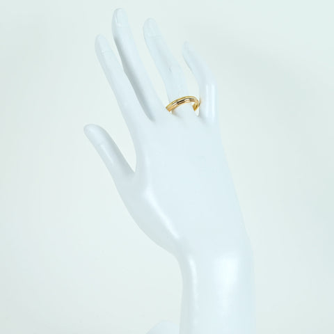 【中古】CARTIER カルティエ K18スリーカラー トリニティウェディングリング  RING 6.1g #19 ONE PRICE