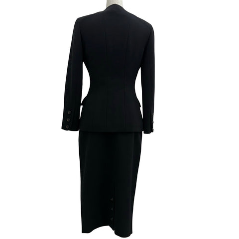 【中古】CHANEL シャネル SETUP セットアップ ジャケット スカート 36 USED 中古 1993年 CLOTHES