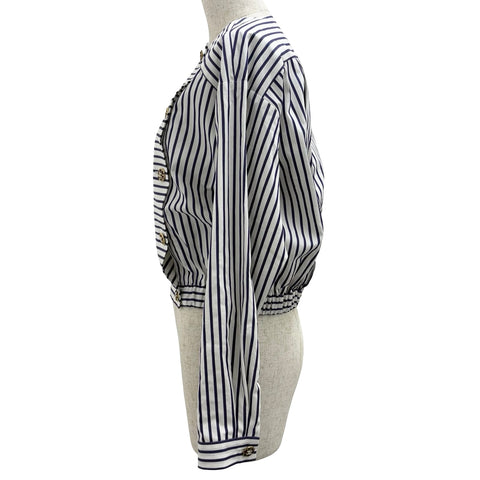 【中古】 CHANEL シャネル BLOUSE JACKET ブラウス ジャケット 34 USED 中古 2022年 CLOTHES 洋服