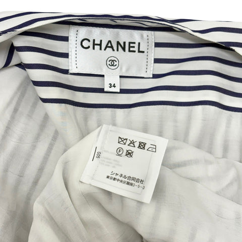 【中古】 CHANEL シャネル BLOUSE JACKET ブラウス ジャケット 34 USED 中古 2022年 CLOTHES 洋服
