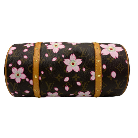【中古】 LOUIS VUITTON ルイ・ヴィトン CHERRY BLSSOM HANDBAG チェリーブロッサムパピヨン ハンドバッグ  モノグラム/ピンク キャンバス USED USED バッグ