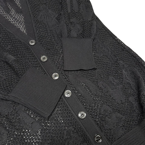 【中古】 CHANEL シャネル LACE CARDIGAN レースカーディガン 38 USED 中古 2003年 CLOTHES 洋服