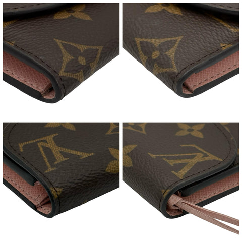 【中古】 LOUIS VUITTON ルイ・ヴィトン WALLET M62361 ポルトモネ・ロザリ 財布 モノグラム・ローズバレリーヌ キャンバス 中古 小物