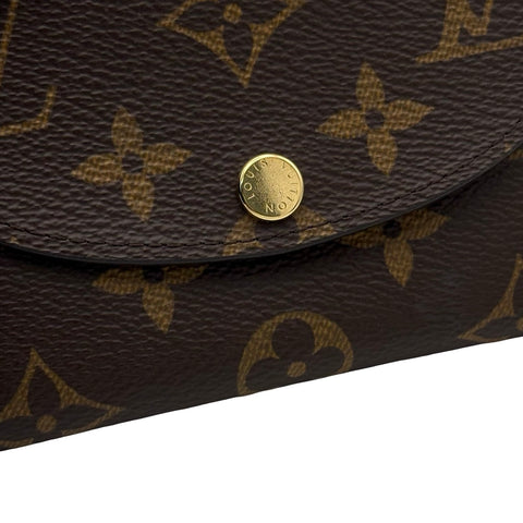 【中古】 LOUIS VUITTON ルイ・ヴィトン WALLET M62361 ポルトモネ・ロザリ 財布 モノグラム・ローズバレリーヌ キャンバス 中古 小物