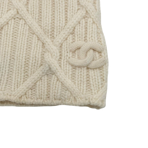 【中古】 CHANEL シャネル HAT ニット帽 USED 中古 帽子